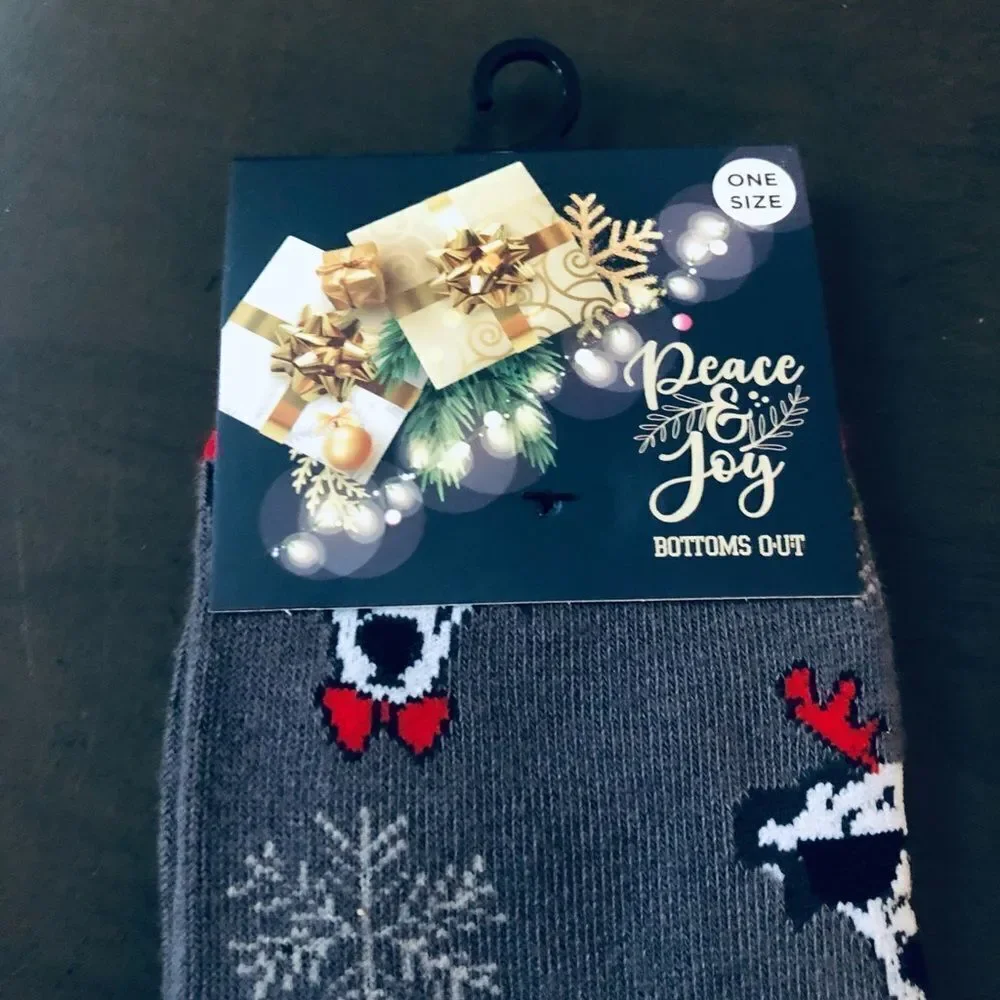Christmas Dogs in Sunglasses Holiday Adult Fun Socks